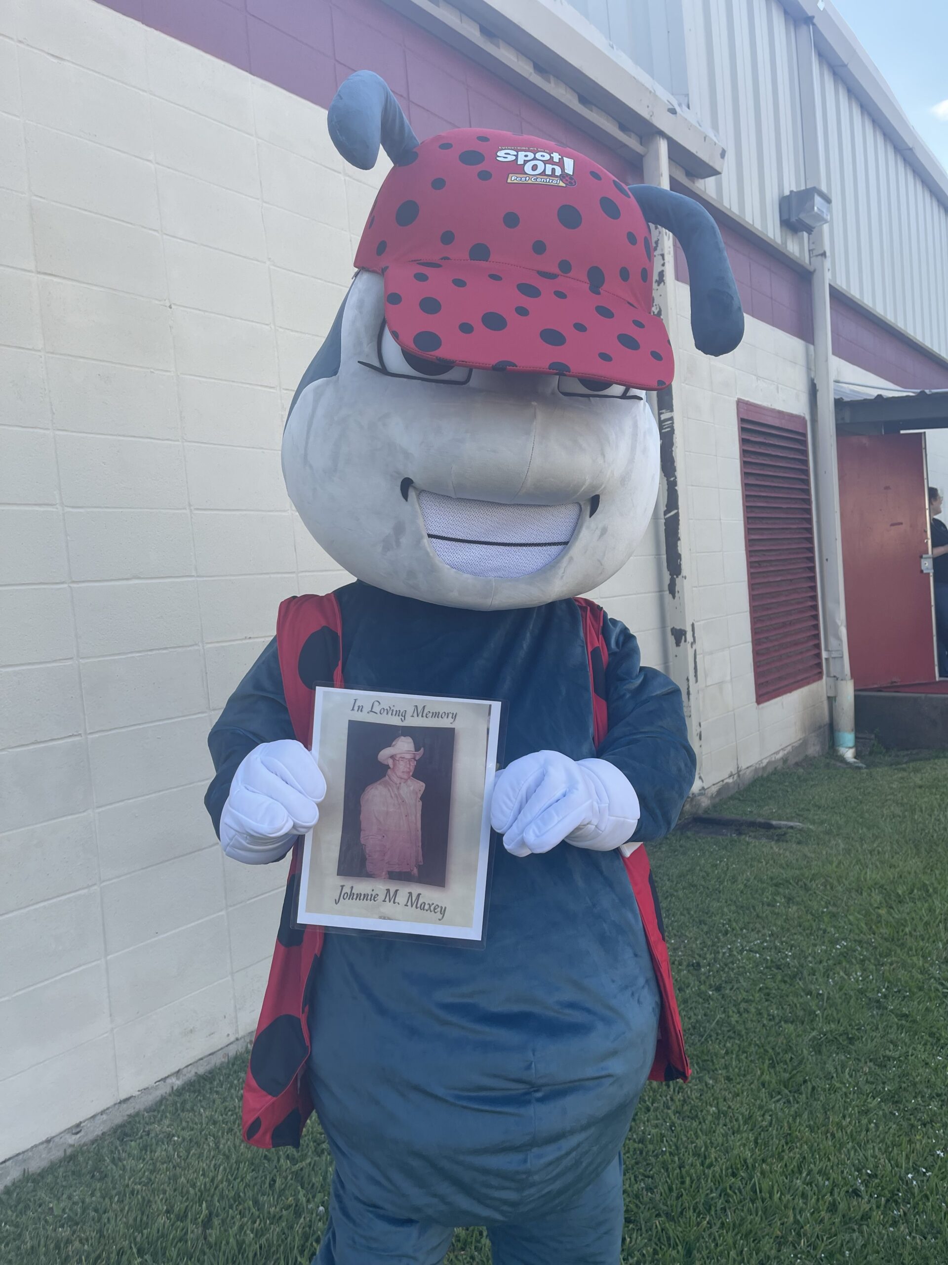 Johnnie on the Spot at the Suicide Awareness Walk in East Texas