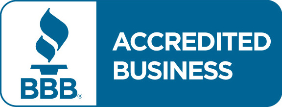 Accredited Business Seal in PMS 7469 horiz 1